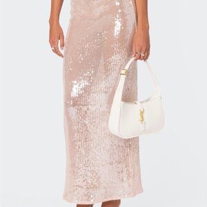 NWT Edikted Riki Sheer Maxi Skirt